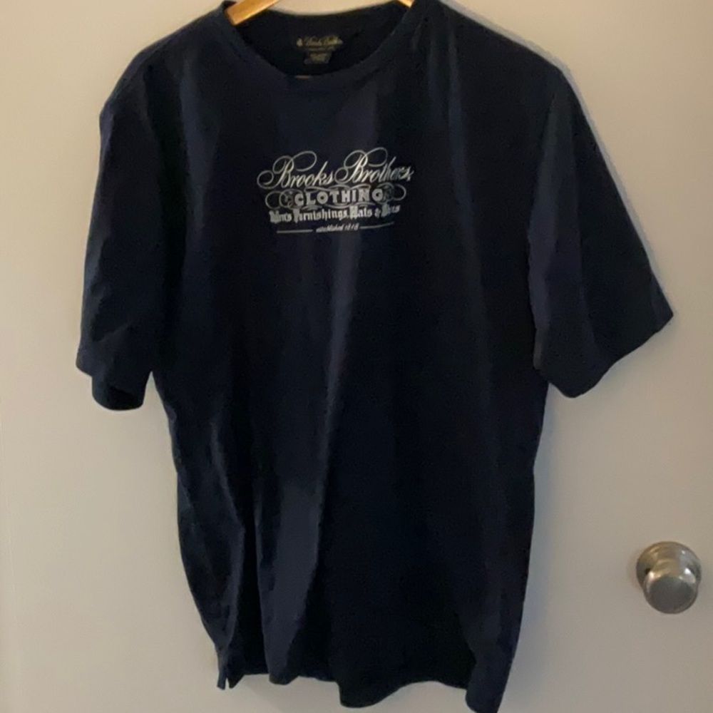 Navy blue Tee from Brooks Brothers